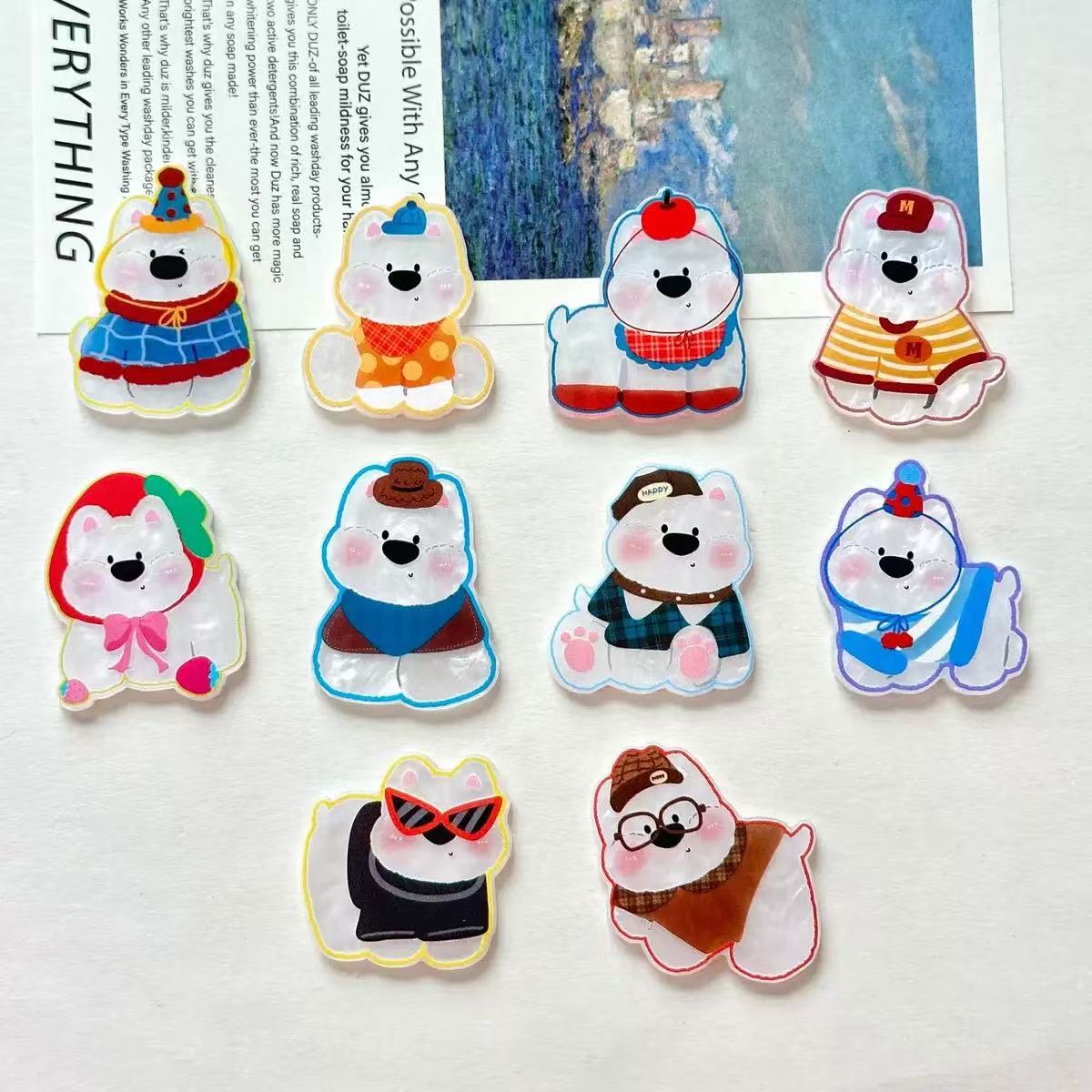 Yv026【presale】Westie acrylic