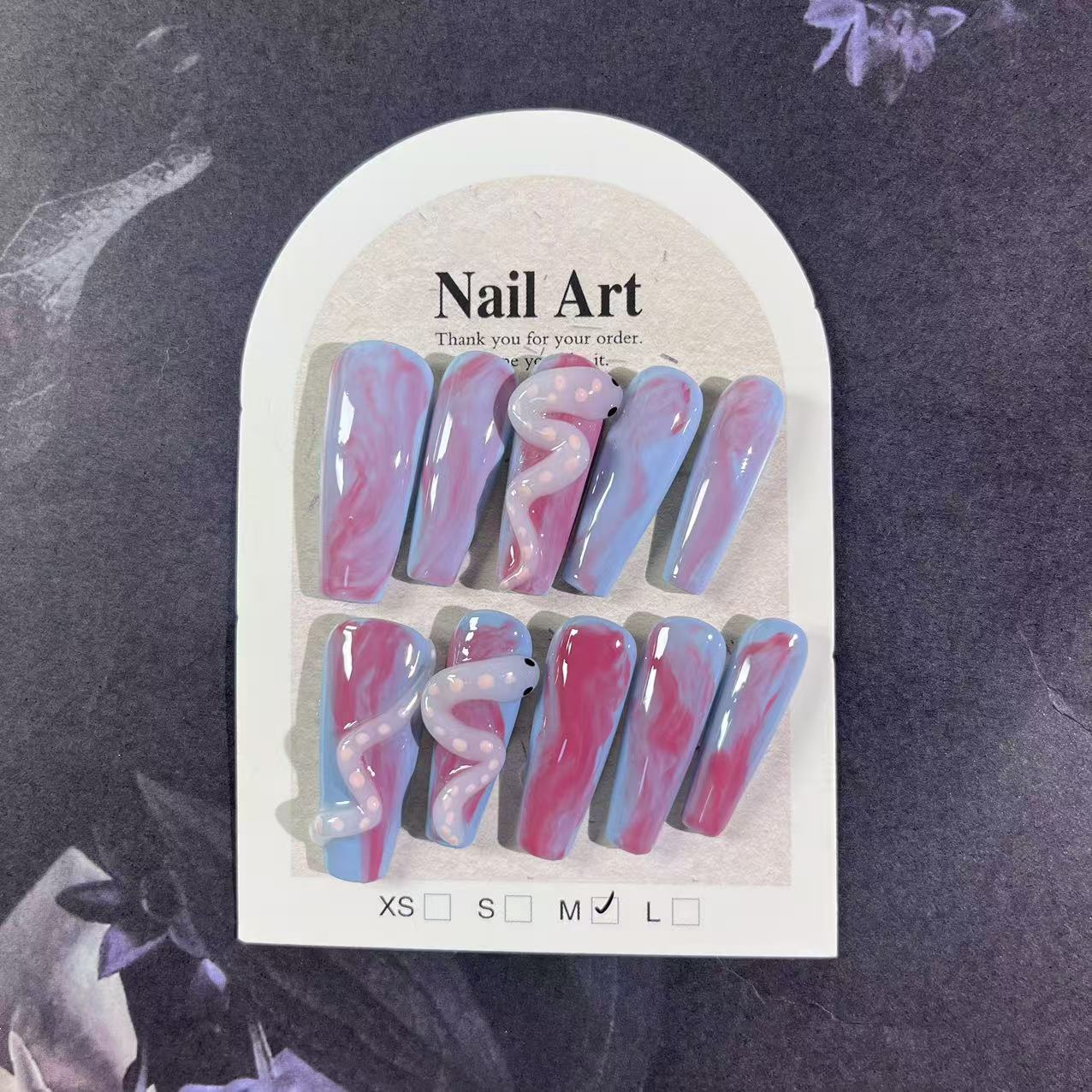 N015【Ready stock】nail charm(33)