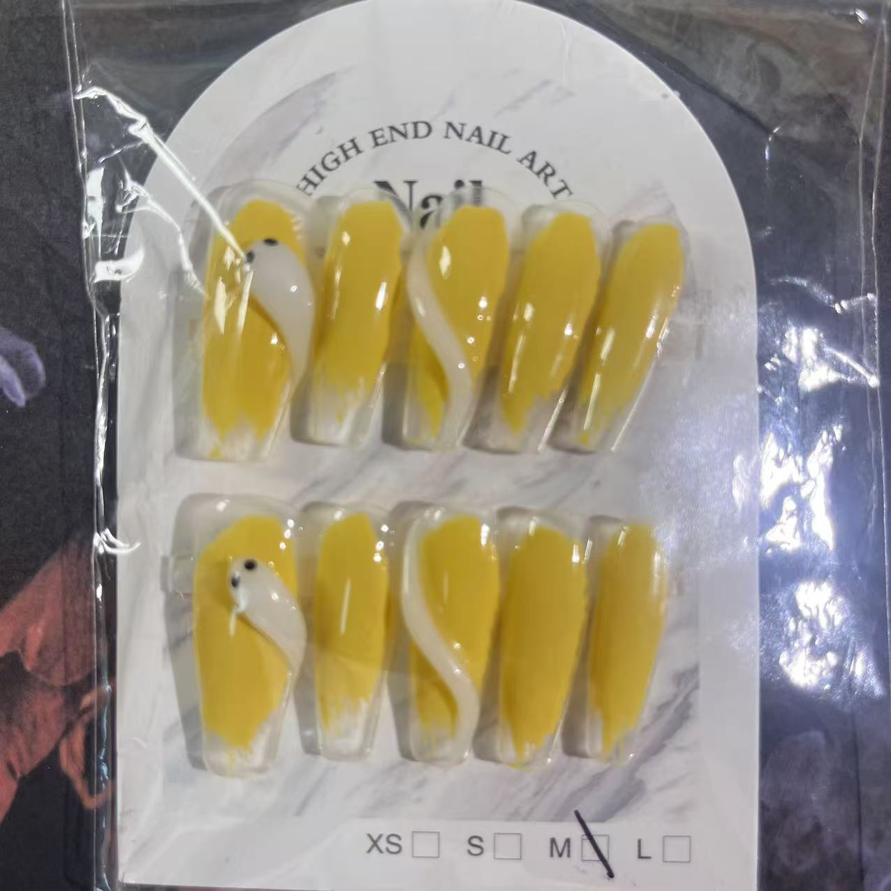 N038【Ready stock】nail charm(m code)