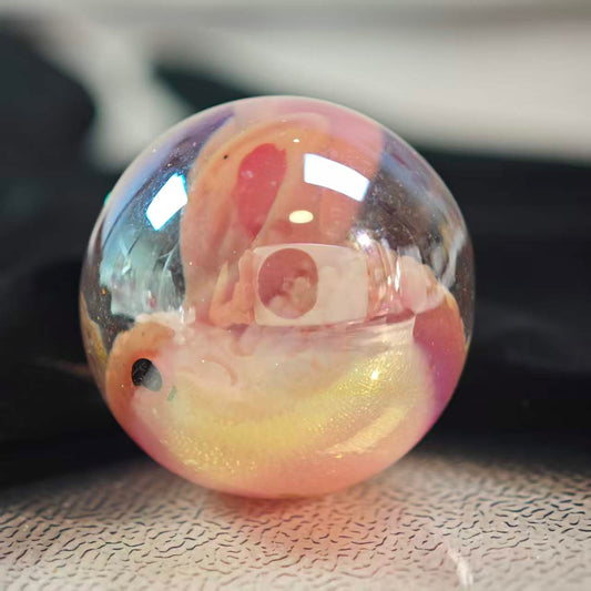 L004【1pcs】24.5mm resin beads