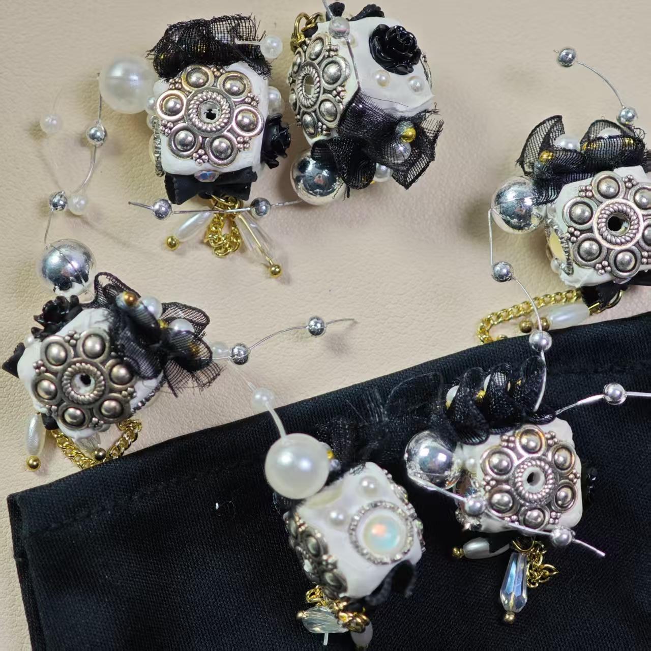 M012【2pcs】 Alloy beads