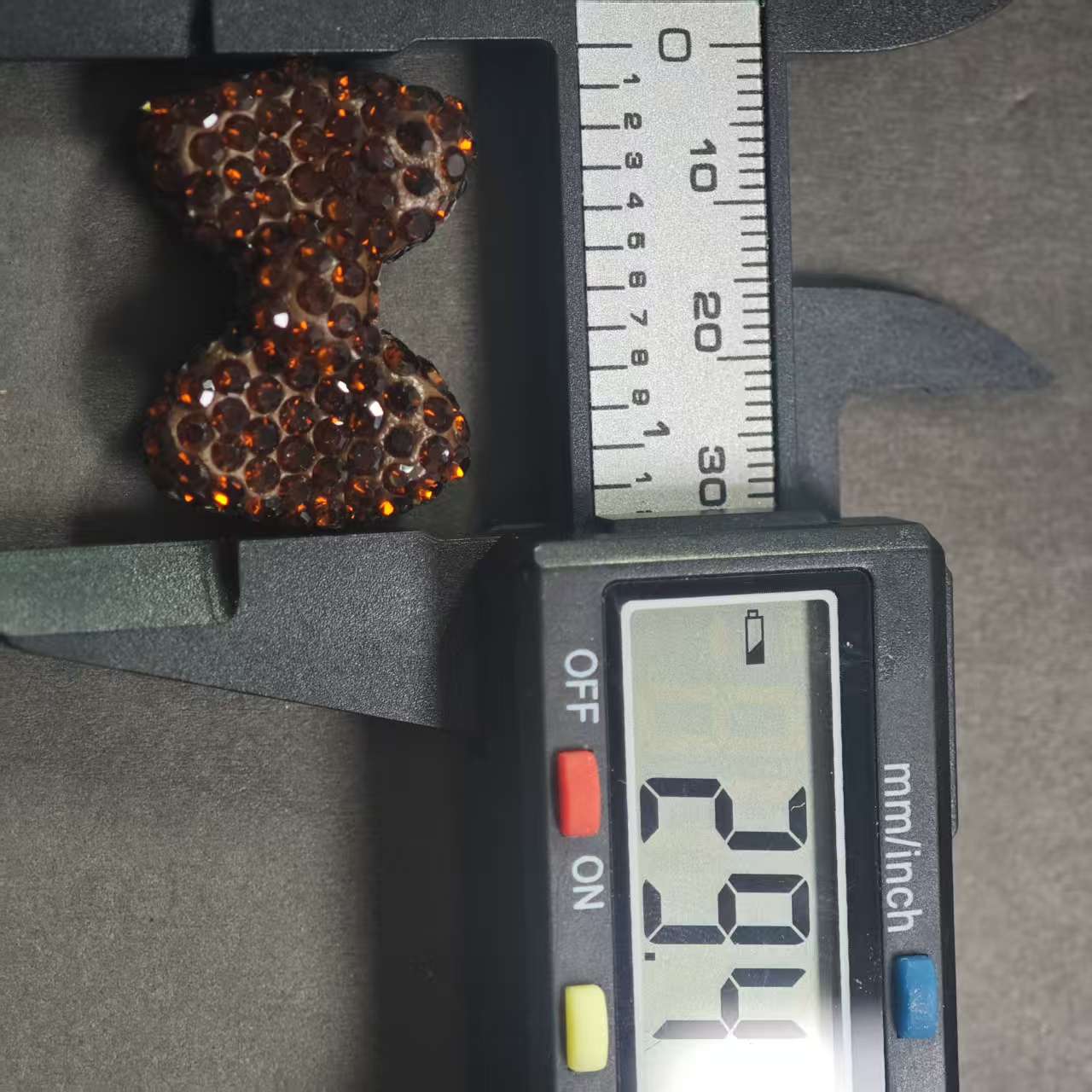 新011 2Pcs 29.4mm Alloy Beads