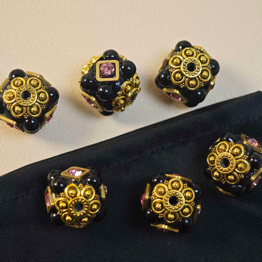 M030【2pcs】 Alloy beads