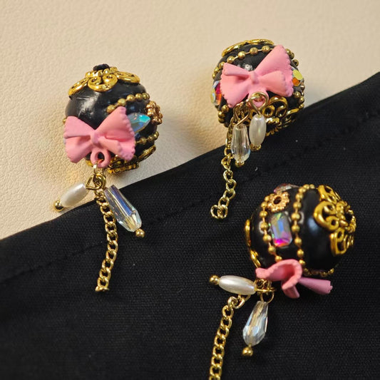 M035【2pcs】 Alloy beads