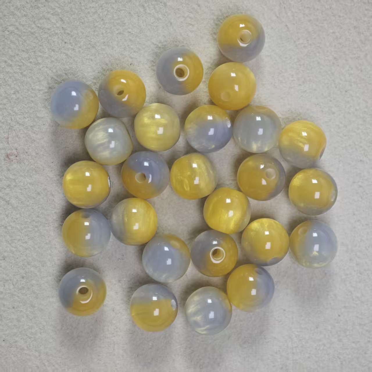 B035【25pcs】 8mm  resin beads