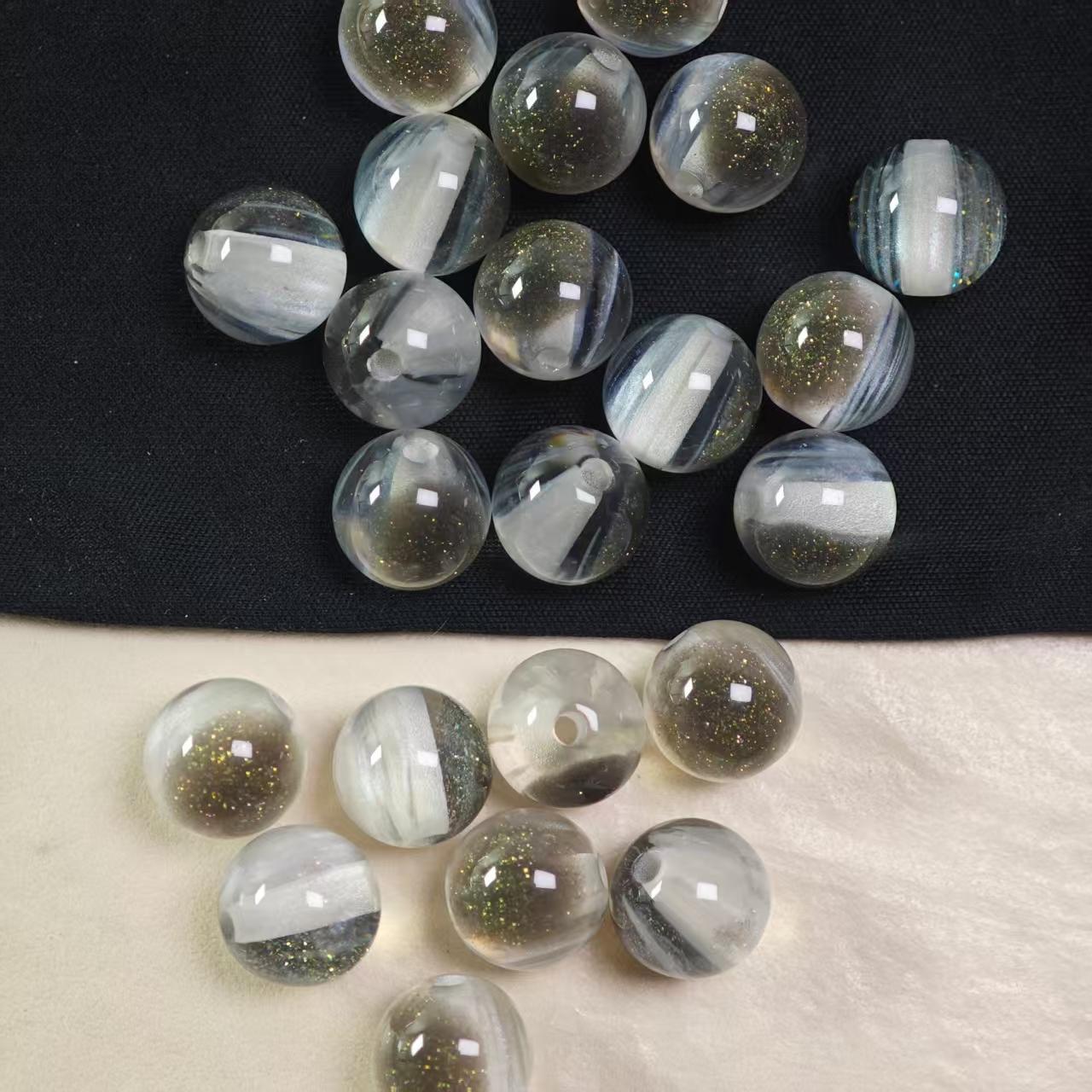 K039【25pcs】12mm resin bead