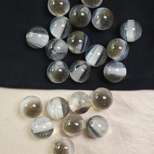 K039【25pcs】12mm resin bead