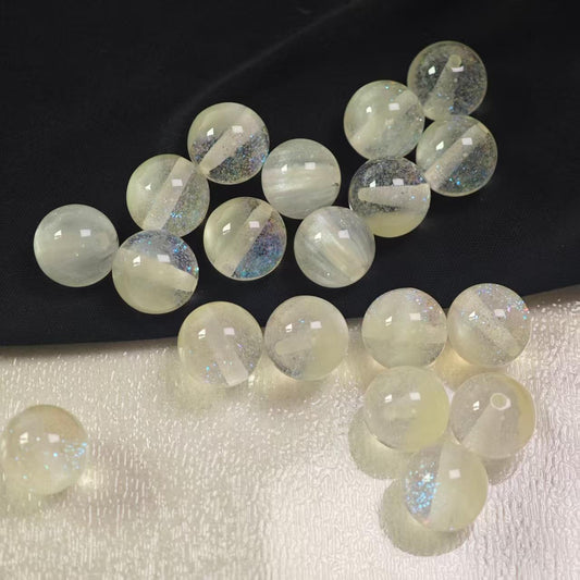 Z004【30pcs】12mm resin bead clearance
