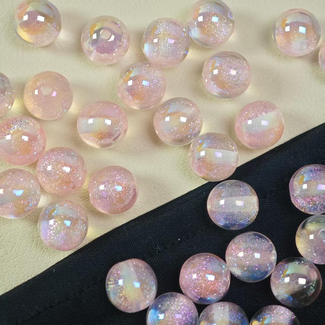 F043【10pcs】10mm glass beads