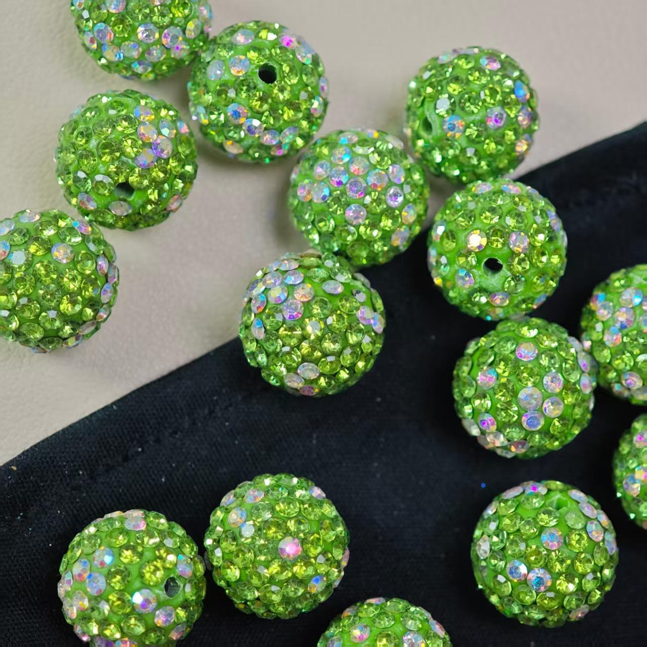 M045【11pcs】 14.1mm Alloy beads
