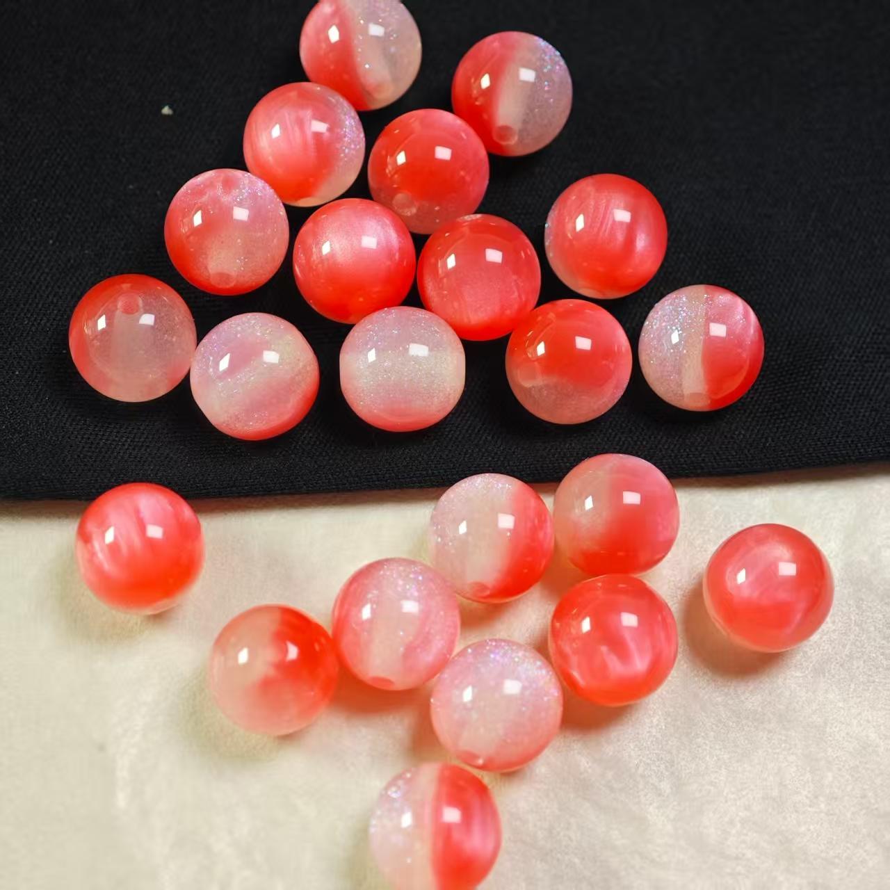 F046【25pcs】10mm glass beads