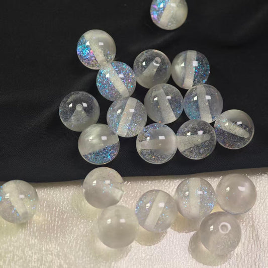 F047【50pcs】10mm glass beads