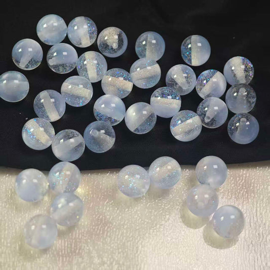 F048【50pcs】10mm glass beads