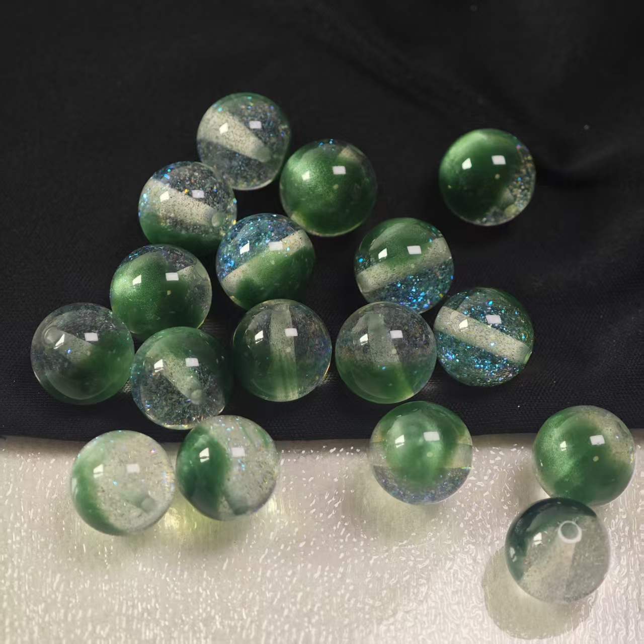 F049【20pcs】10mm glass beads