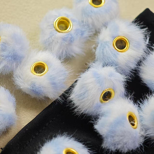 H049【20pcs】fluffy beads