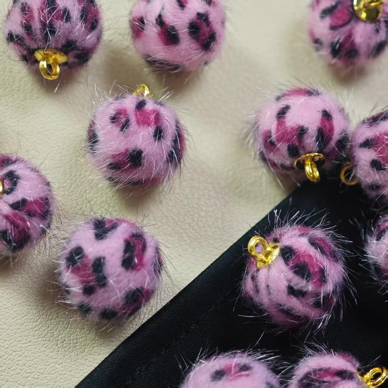 H050【15PCS】 fluffy beads