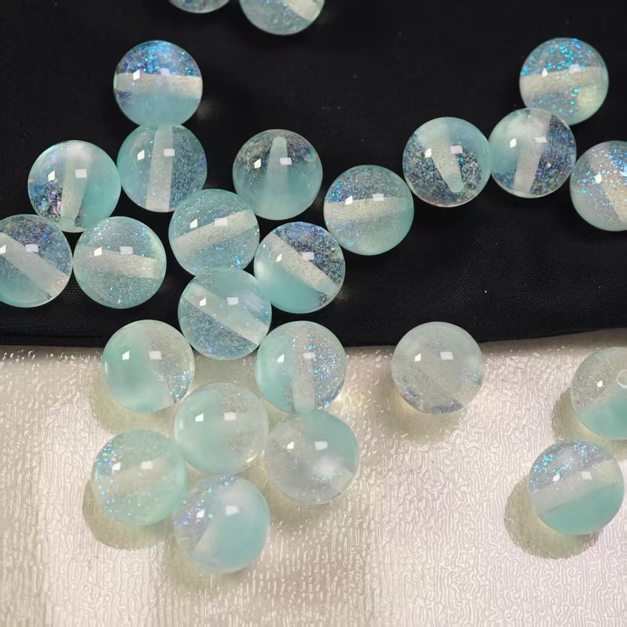 F050【50pcs】10mm glass beads