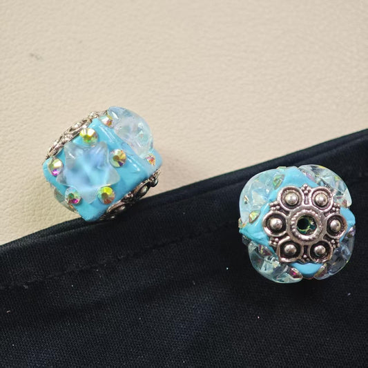 M051【2pcs】 Alloy beads