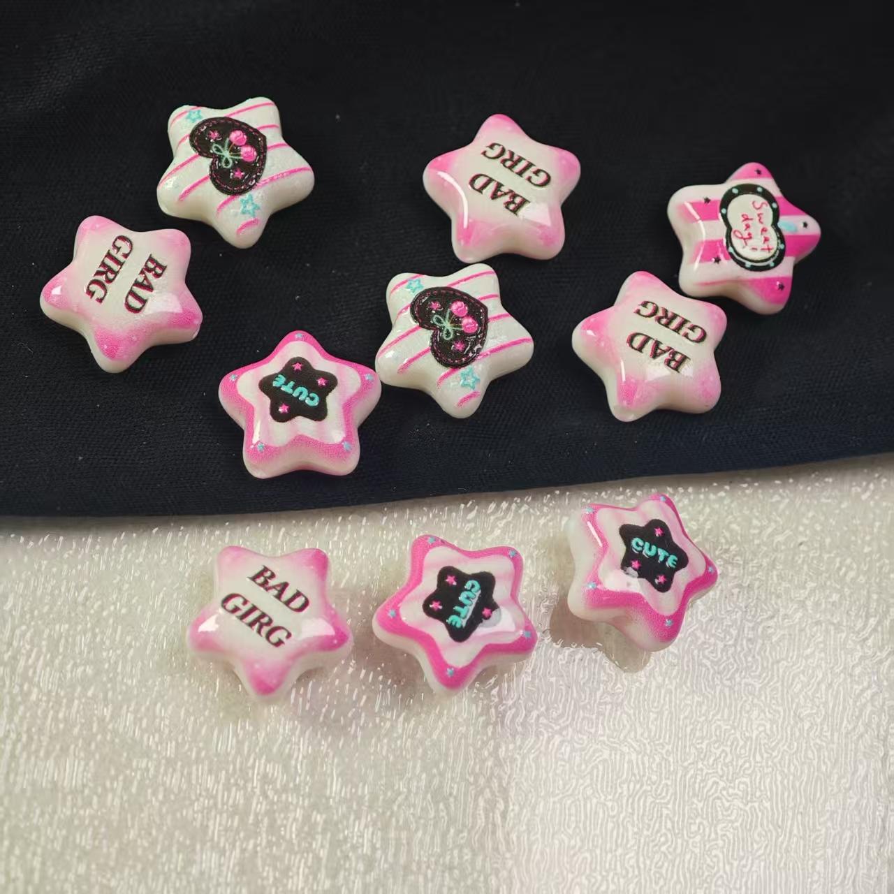 H052【10PCS】 14.2mm beads