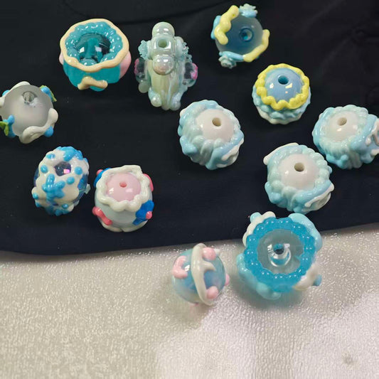 H057【12PCS】acrylic beads