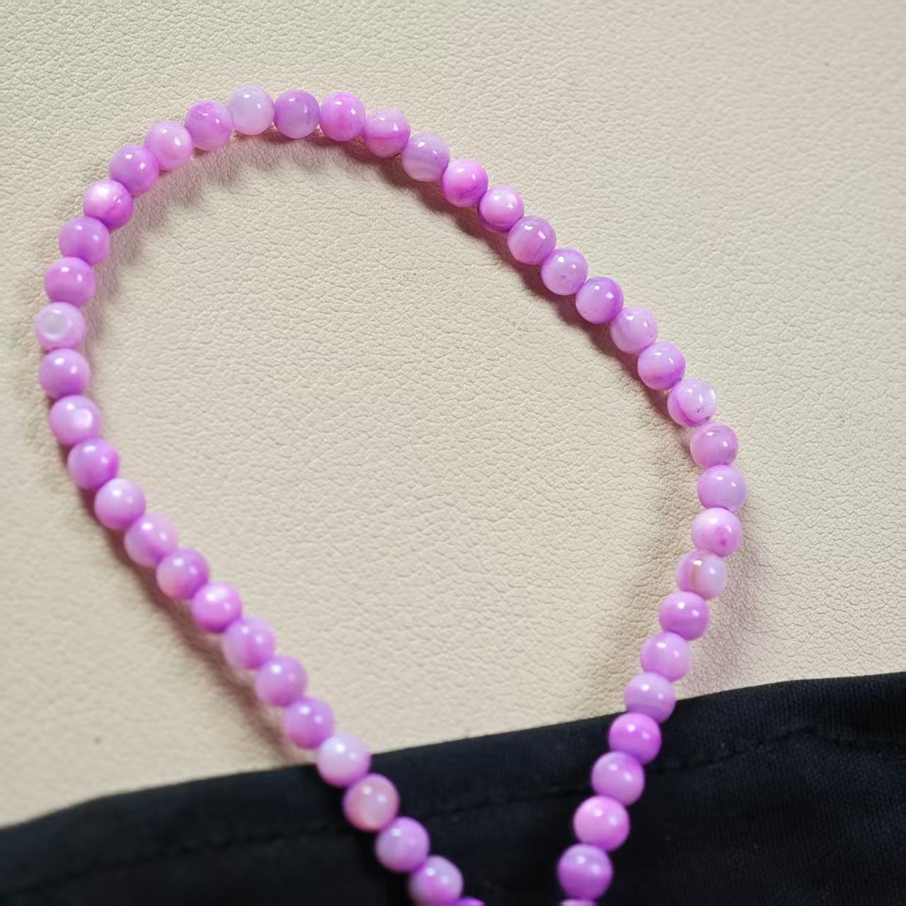 G057【1string】4.mm resin beads