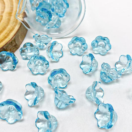 H062【50PCS】7*12mm glass beads