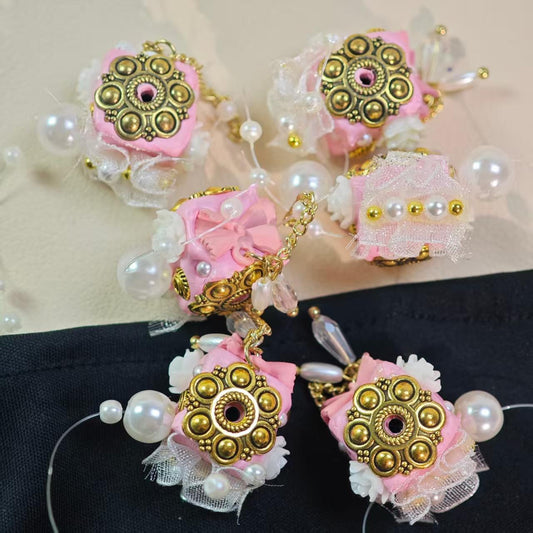 M065【2pcs】 Alloy beads