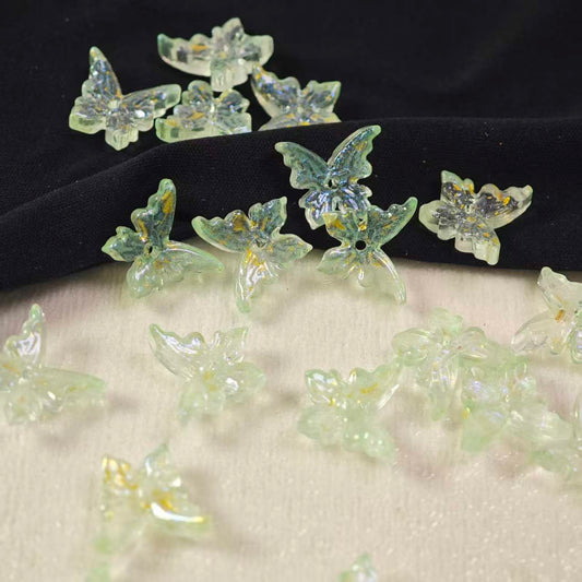 H068【40PCS】14mm glass beads