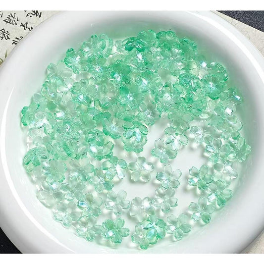 H074【40PCS】11.7mm glass bead