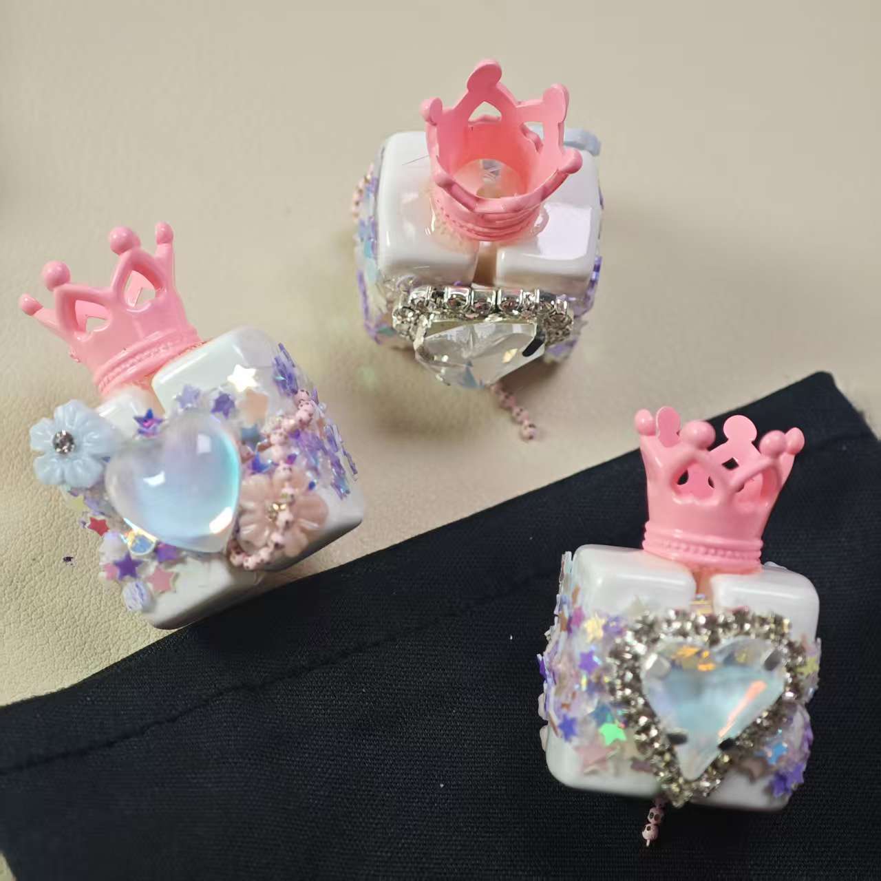 M075【2pcs】 Alloy beads