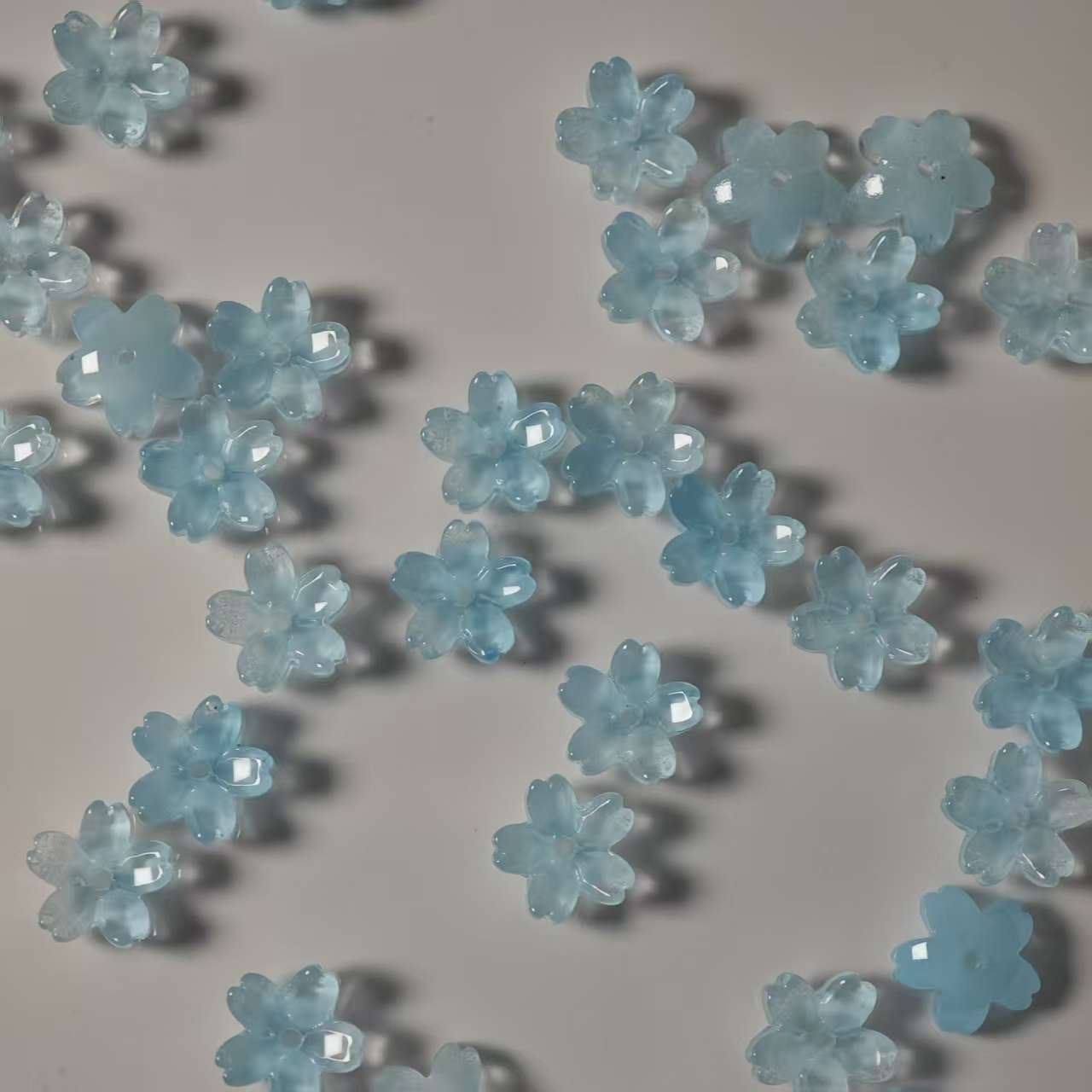 H080【40PCS】11.7mm glass bead