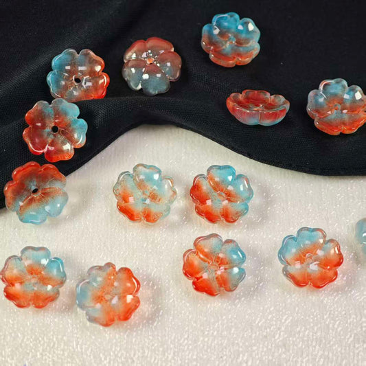 H084【25PCS】13mm glass bead