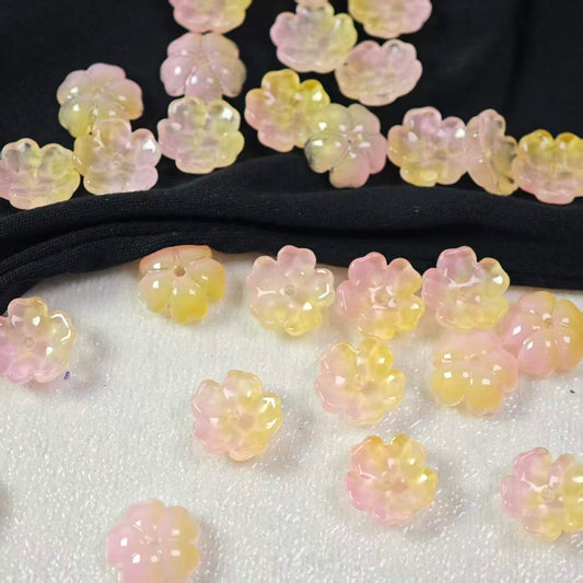 H086【25PCS】13mm glass bead