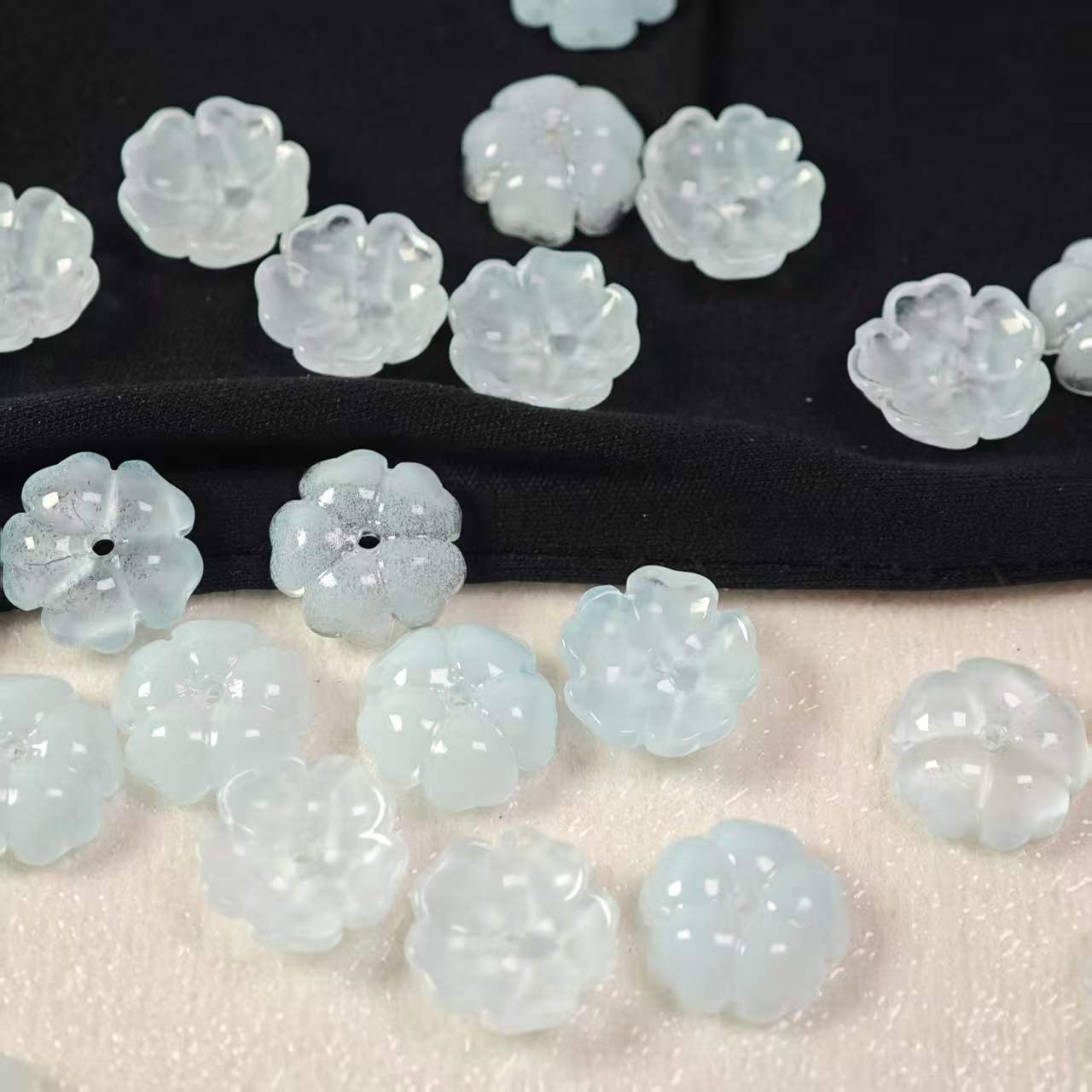H087【25PCS】13mm glass bead