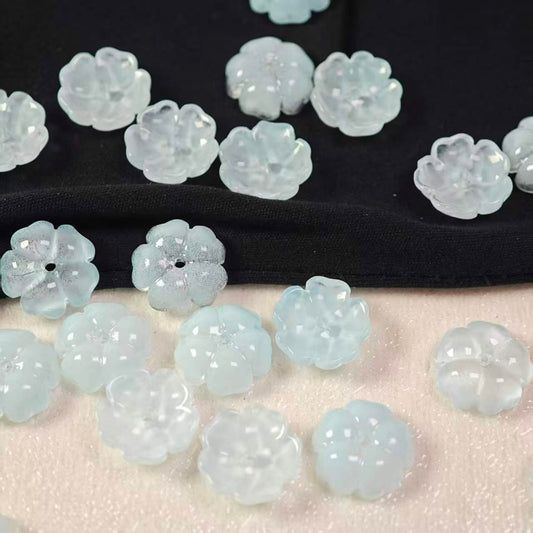 H087【25PCS】13mm glass bead