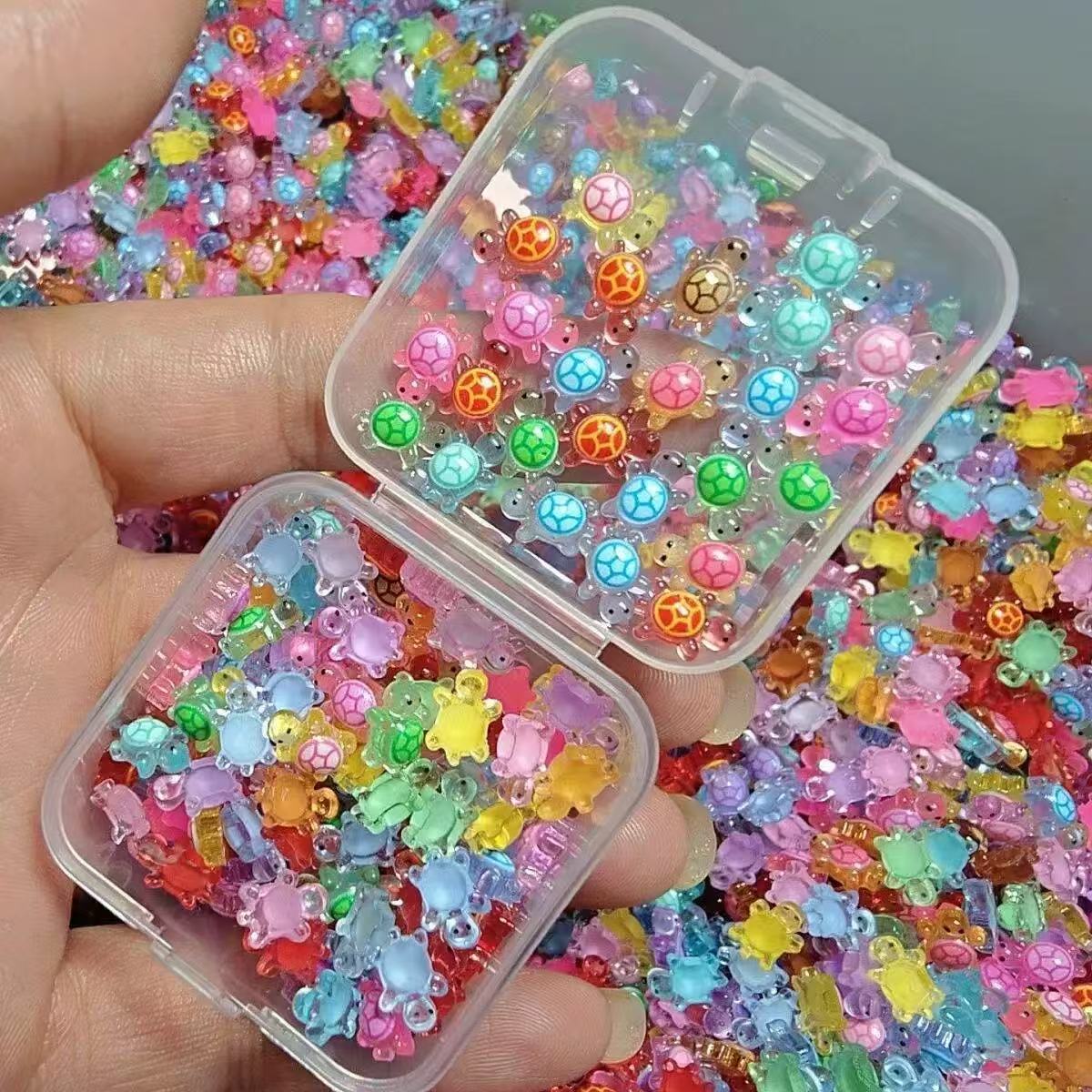 AJ398【presale】mini Luminous turtle DIY