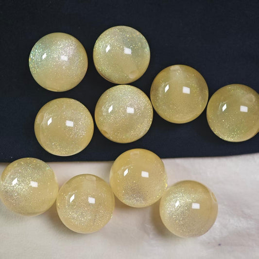 E159【10pcs】 16mm resin beads