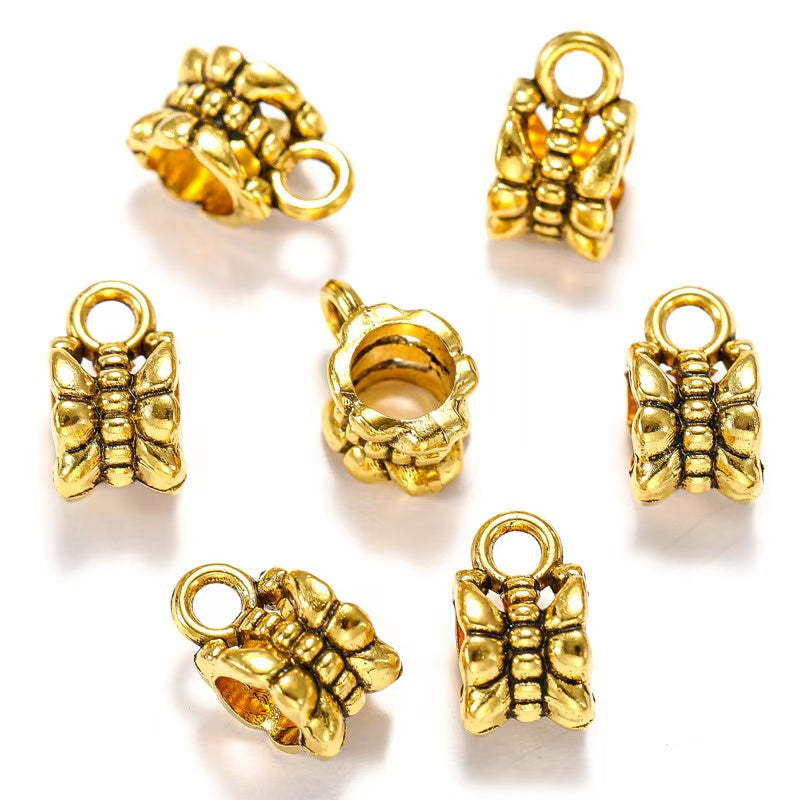 J156【Ready stock】Metal bead charm