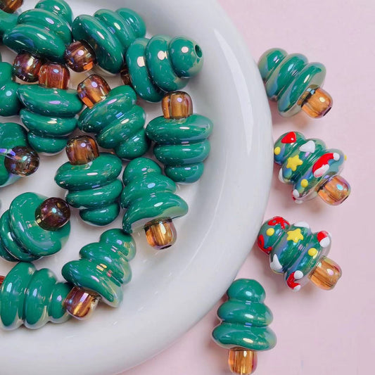 A0629 Christmas tree beads（PRE-SALE)