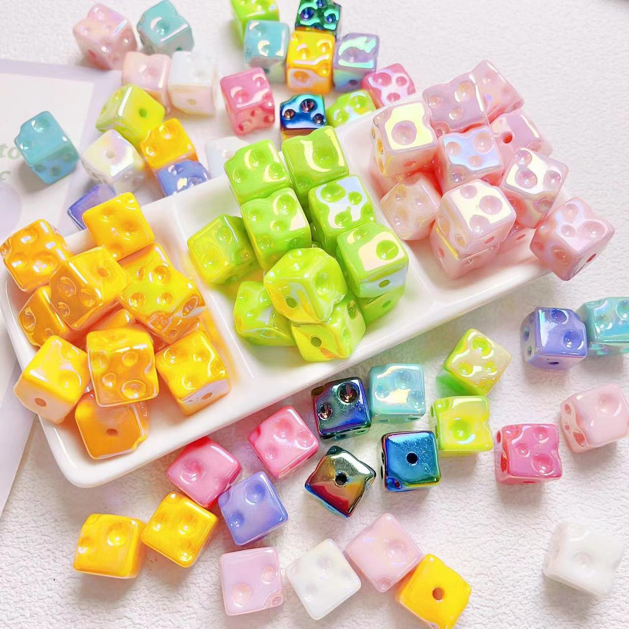 A0666 cheese block beads(PRE-SALE)
