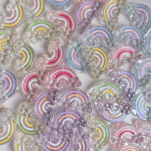 A0666 rainbow beads(PRE-SALE)