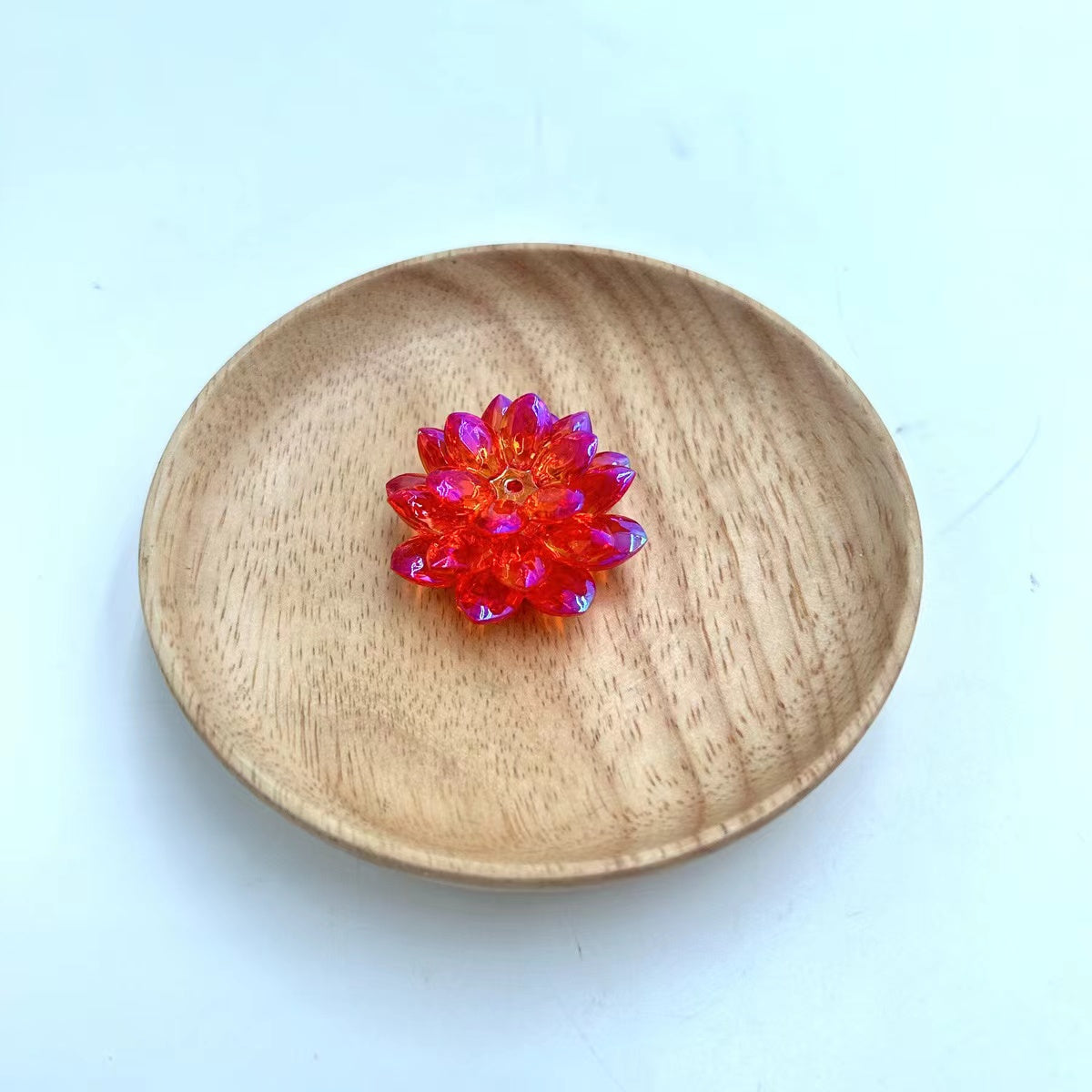 B486 3 layers lotus flower beads