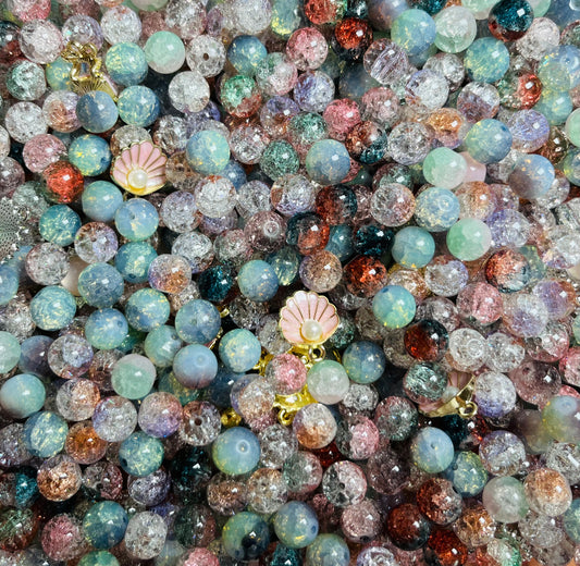 B645 sea garden beads mix