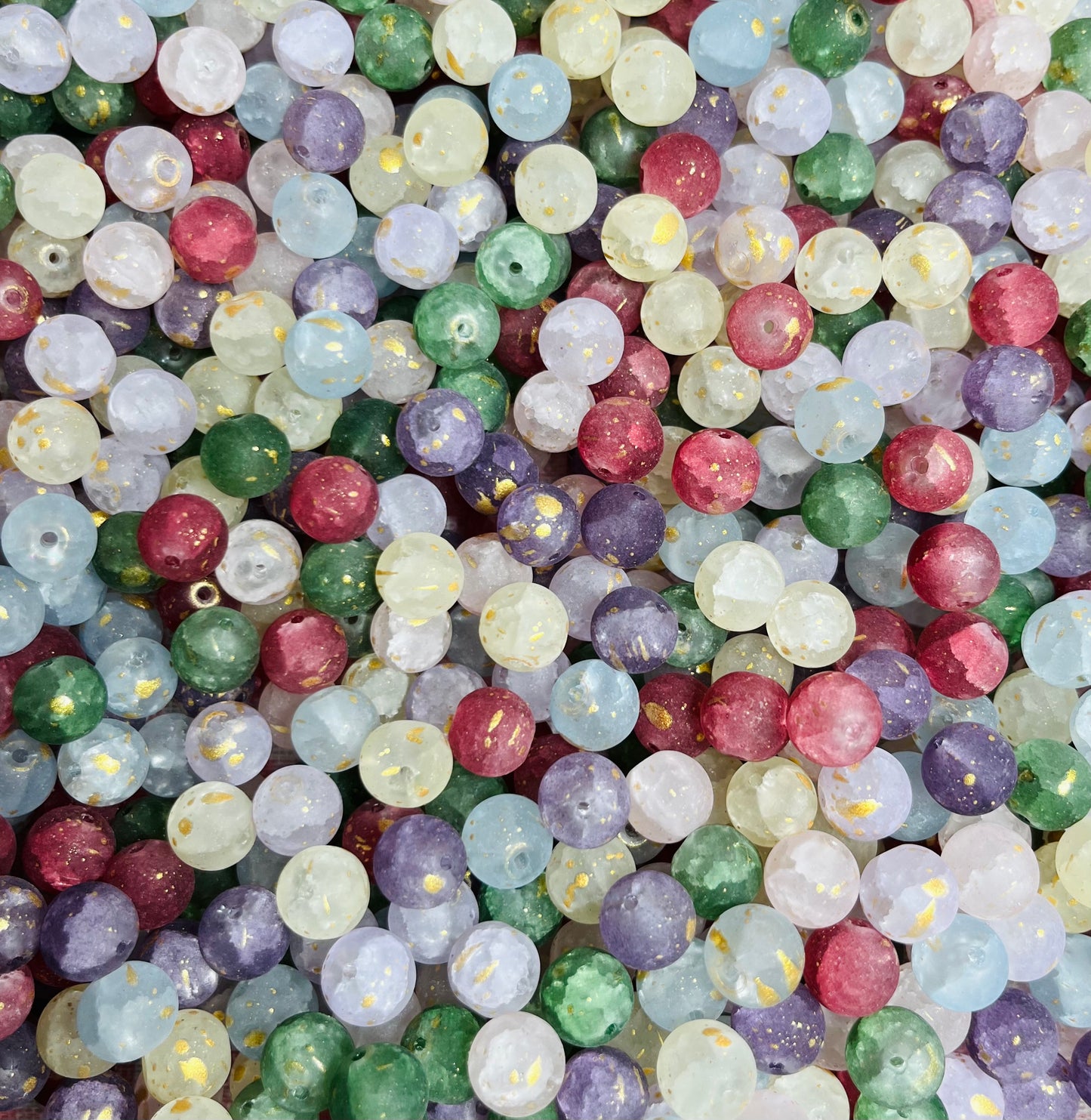 B670 matte beads mix