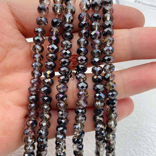 B698 abacus crystal beads—— Midnight Cafe