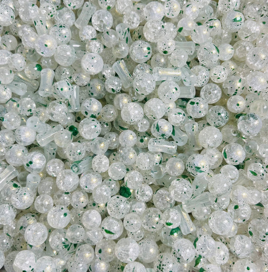 B720 green spot beads mix