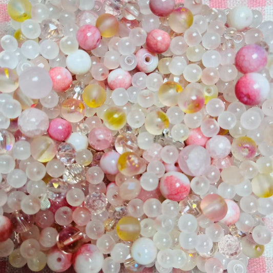 B790 Pink beads mix