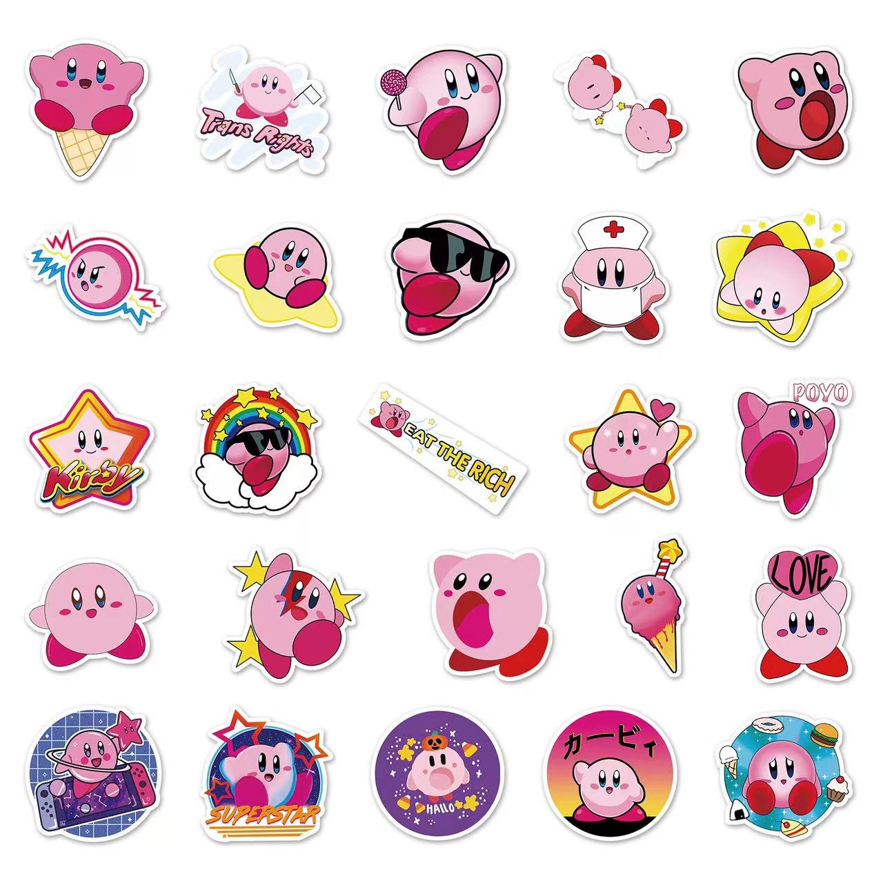 J010  【Ready stock】kirby  sticker