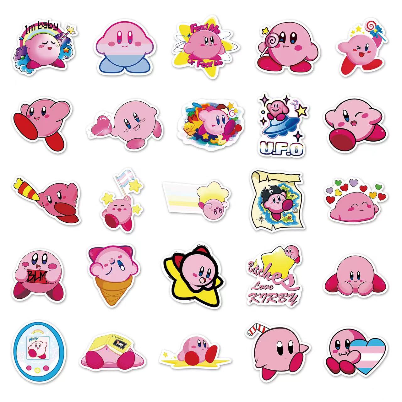 J010  【Ready stock】kirby  sticker