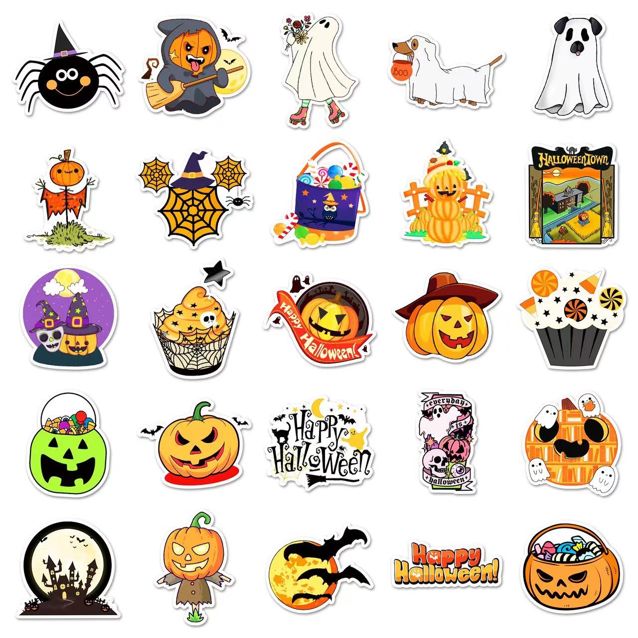 J015 【Ready stock】Halloween sticker